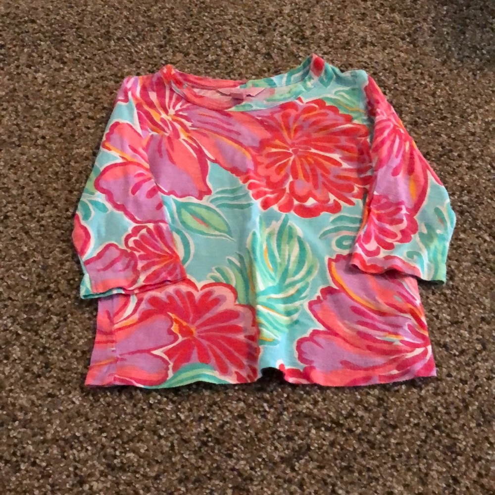 Little girls Lilly Pulitzer top